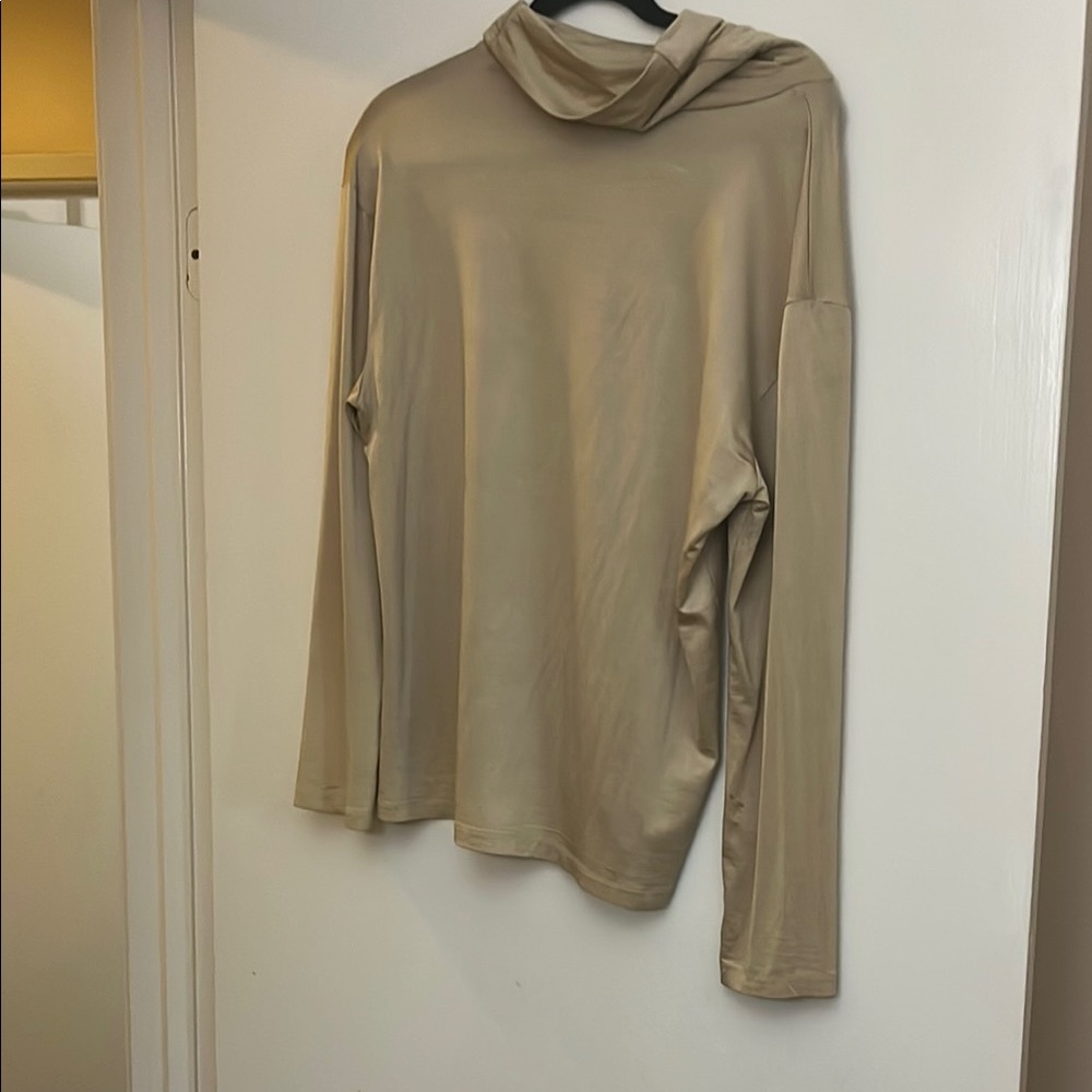 Reiss Beige Long Sleeve Hoodie